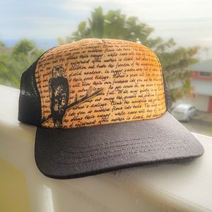 John Muir Quote / Bald Eagle - Trucker Hat